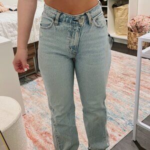 A&F Curvy love 90's relaxed fit straight jeans